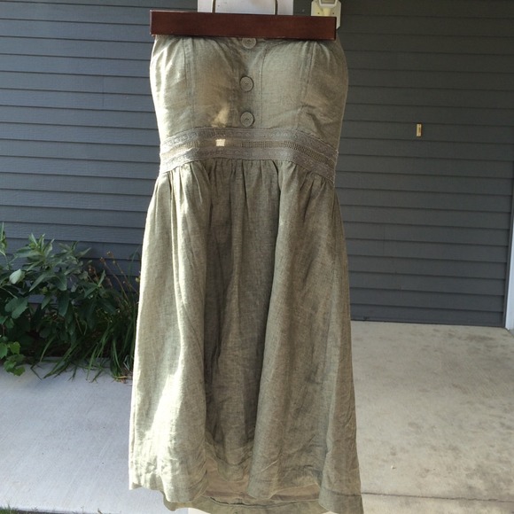Army green dress