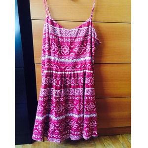 RED&WHITE FOREVER 21 dress