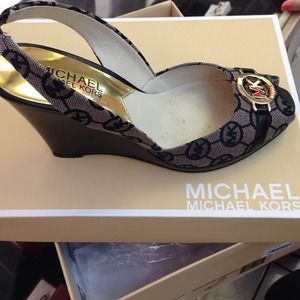 Authentic  MK shoes! Used once!