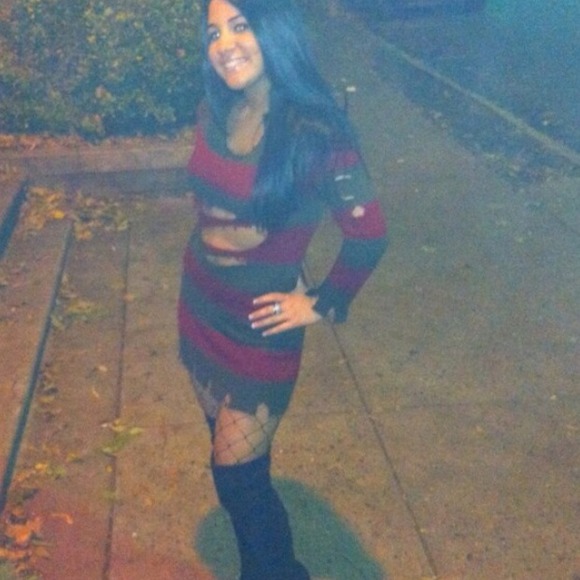 Freddy Kreugar Female Costume