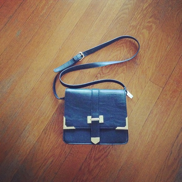 Forever 21 Black Satchel