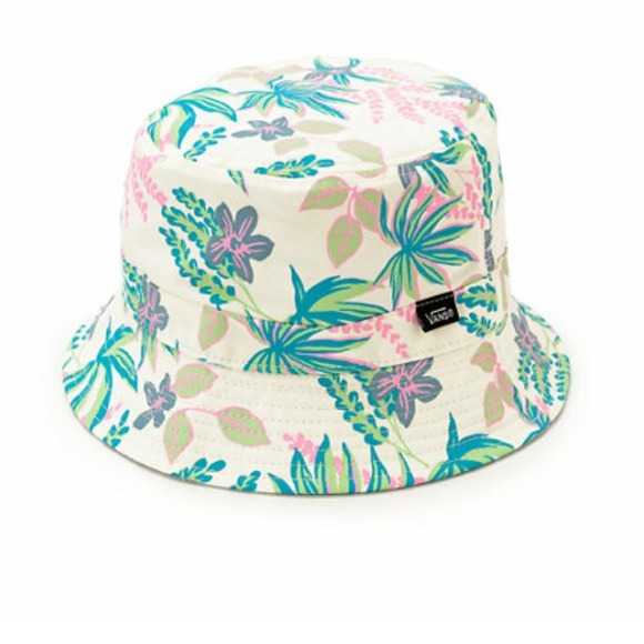 Vans Girls reversible floral bucket hat