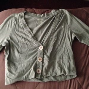 American Eagle Outfitters long sleeve half shirt