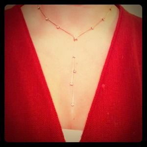 Beautiful diamond studded necklace