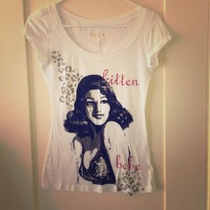 Adorable bebe kitten tee