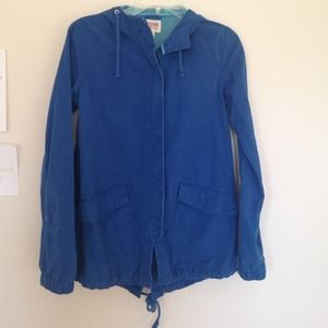 Blue and baby blue fall jacket
