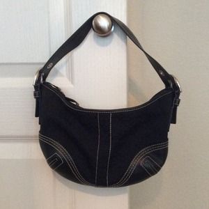 Coach signature hobo purse
