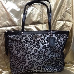 COACH Leopard handbag