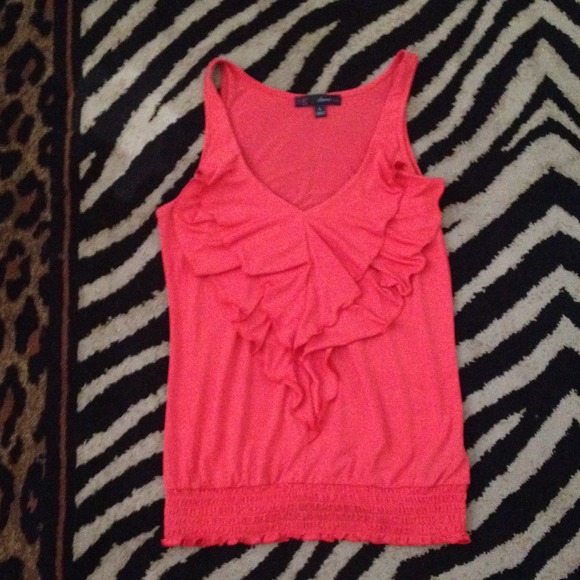 Orange tank top