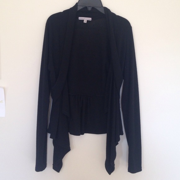 Black cardigan