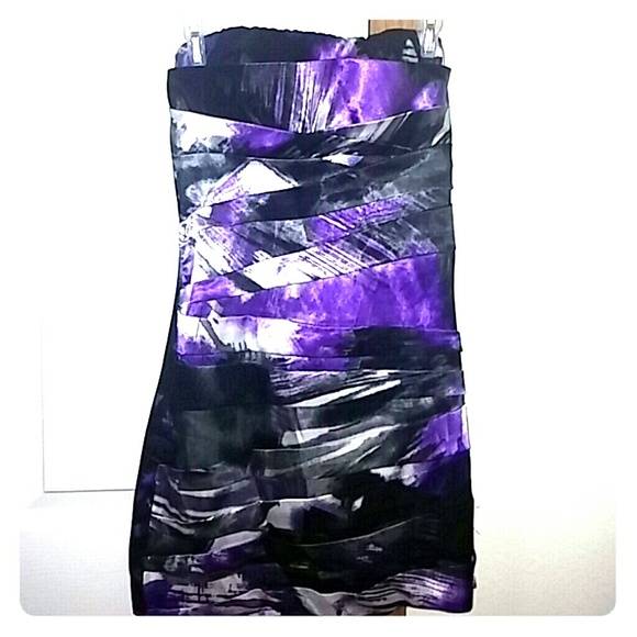 Sexy strapless dress