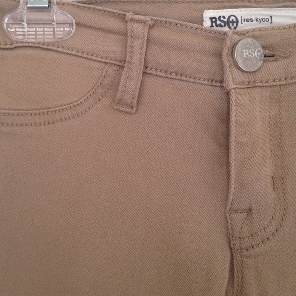 Tan jeggings