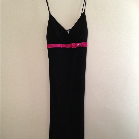 Black long gown