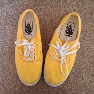 Yellow vans