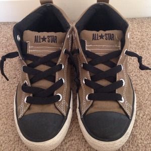 Forrest green converse all-stars