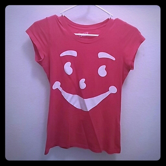 Pink kool-aid tee