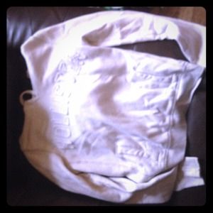 Hollister cream color hoodie
