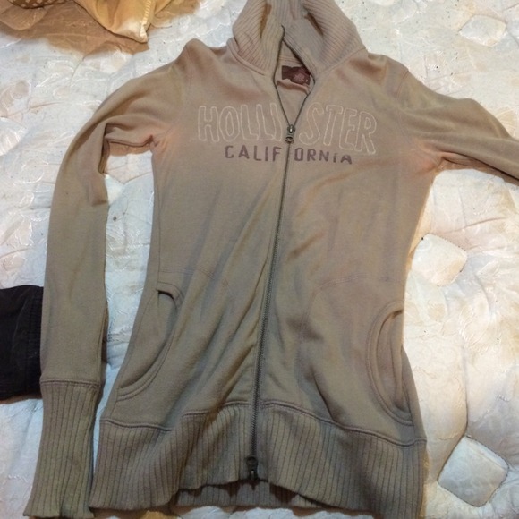 Hollister tan jacket