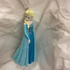 Elsa Frozen Christmas ornament.