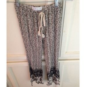 Bell bottom flowy pants