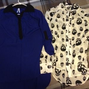 Hi-lo blouse bundle