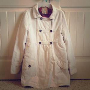 White Billabong winter coat.