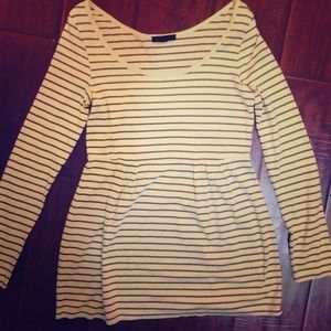 Striped Express Peplum