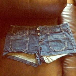 Jean short shorts