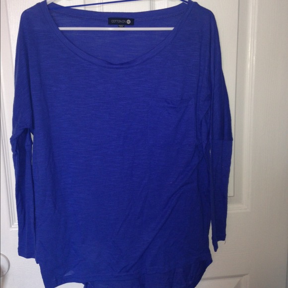 Blue casual shirt