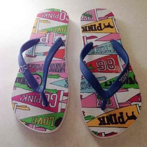 VS Pink Flip a Flops Sz 6