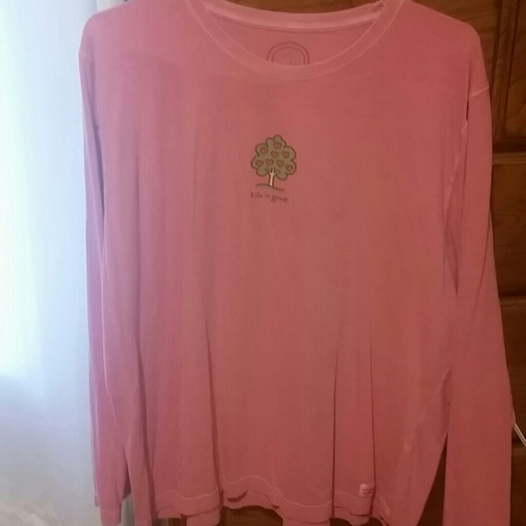 Long sleeve life is good shirt