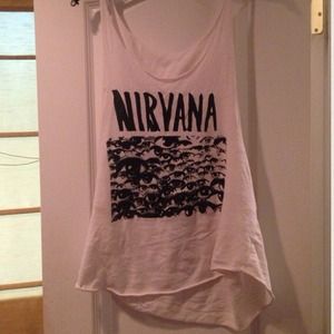 🚫SOLD🚫Nirvana Brandy and Melville Tank Top