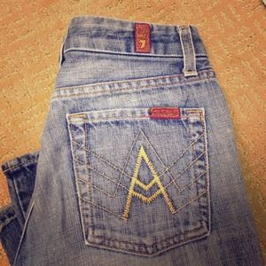 7 for all Mankind A pocket