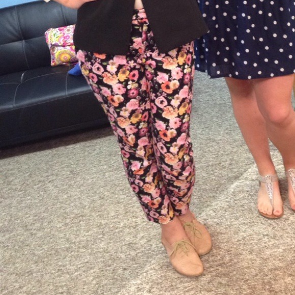Floral slacks