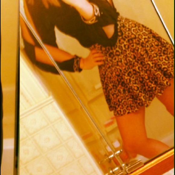 Cheetah skirt