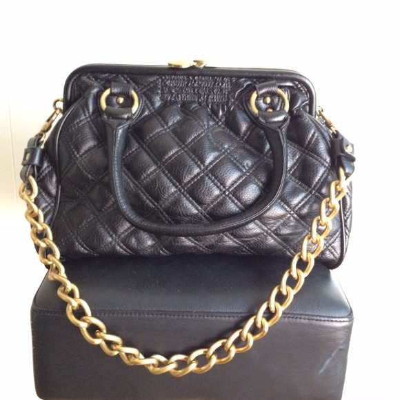 Faux Leather Satchel