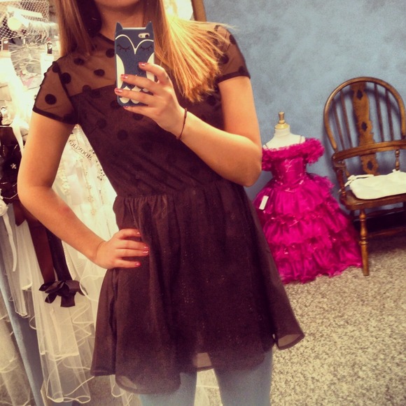Polka dot dress