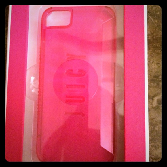 Juicy couture iPhone 5s phone case