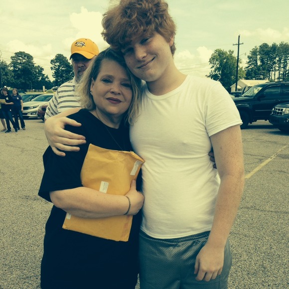 My son Cadet Troy Cotton