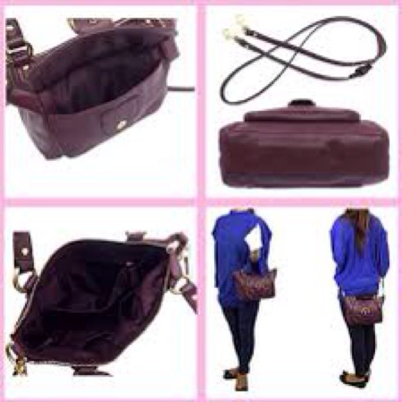 Bundled NEW Coach Campbell Leather Mini Tote - Picture 2 of 4