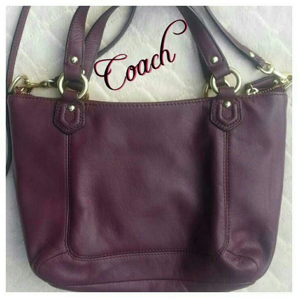 Bundled NEW Coach Campbell Leather Mini Tote - Picture 3 of 4