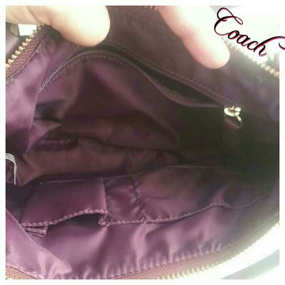 Bundled NEW Coach Campbell Leather Mini Tote - Picture 4 of 4