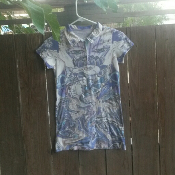 Ed Hardy Abstract Shirt