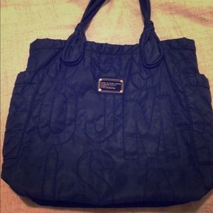 *SOLD* Marc By Marc Jacobs tote in navy blue