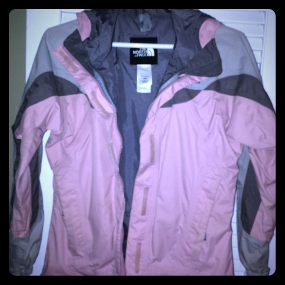 North face jacket xs