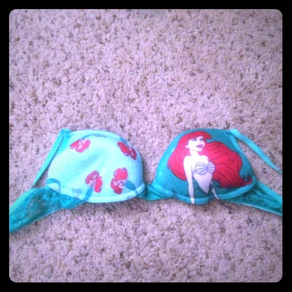 The Little mermaid bra.