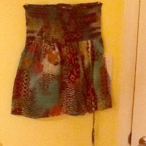 American Rag strapless shirt