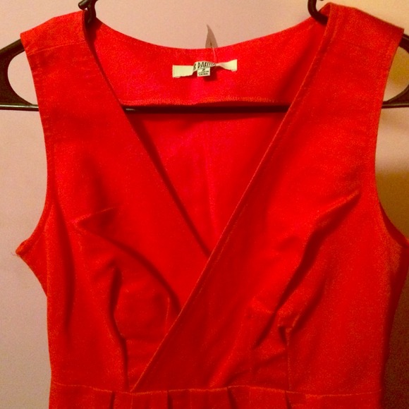 classy red cocktail dress