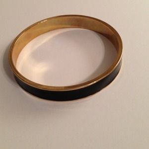 Authentic Kate Spade black bangle bracelet