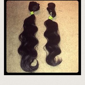 NEW Wavy Hair Weave Extensions 20" & 18" lengths